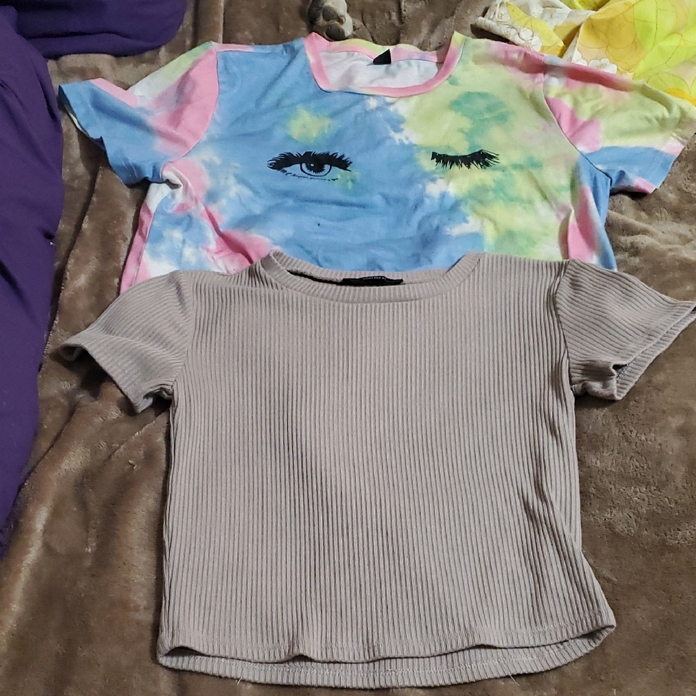 Tie-Dye Eye Print Shirt